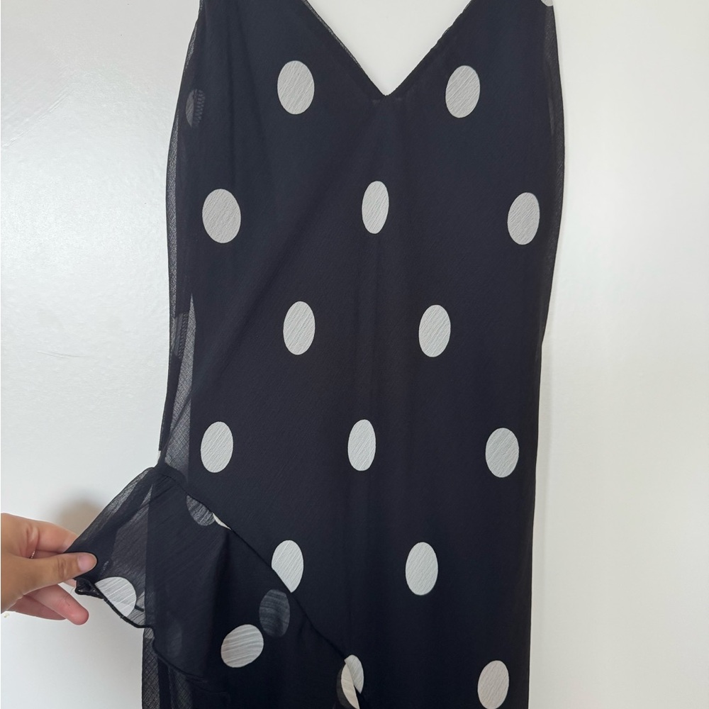 NWT Polka Dot Ruffle Dress